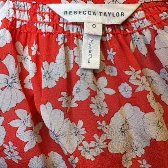Rebecca Taylor Cherry Blossom Wrap Dress - Picture 11 of 11